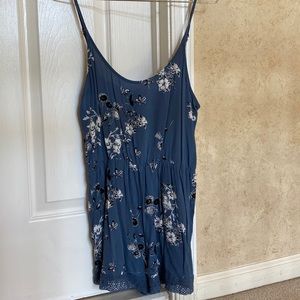 Kendall & Kylie blue romper. Size small. Good condition